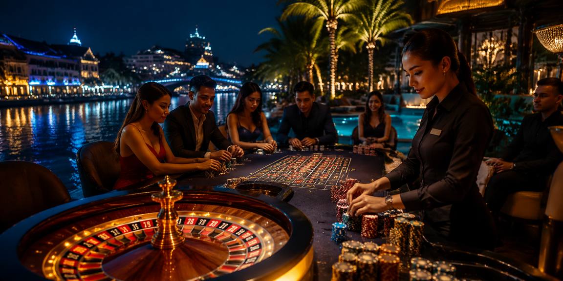 Dealer Langsung dan Meja Permainan Nyata